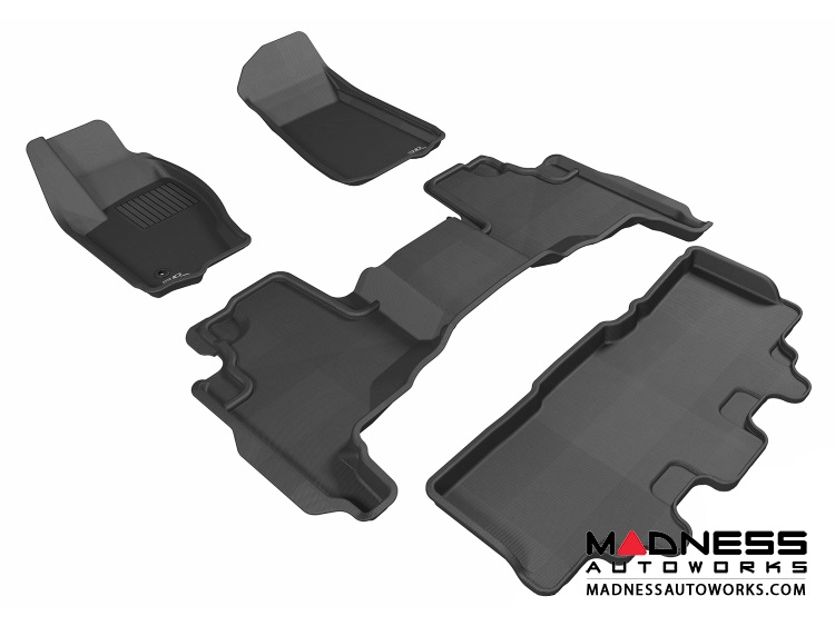 Jeep Commander Floor Mats (Set of 4) - Black by 3D MAXpider